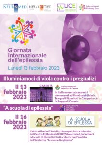 Giornata internazionale epilessia: lunedì 13 febbraio