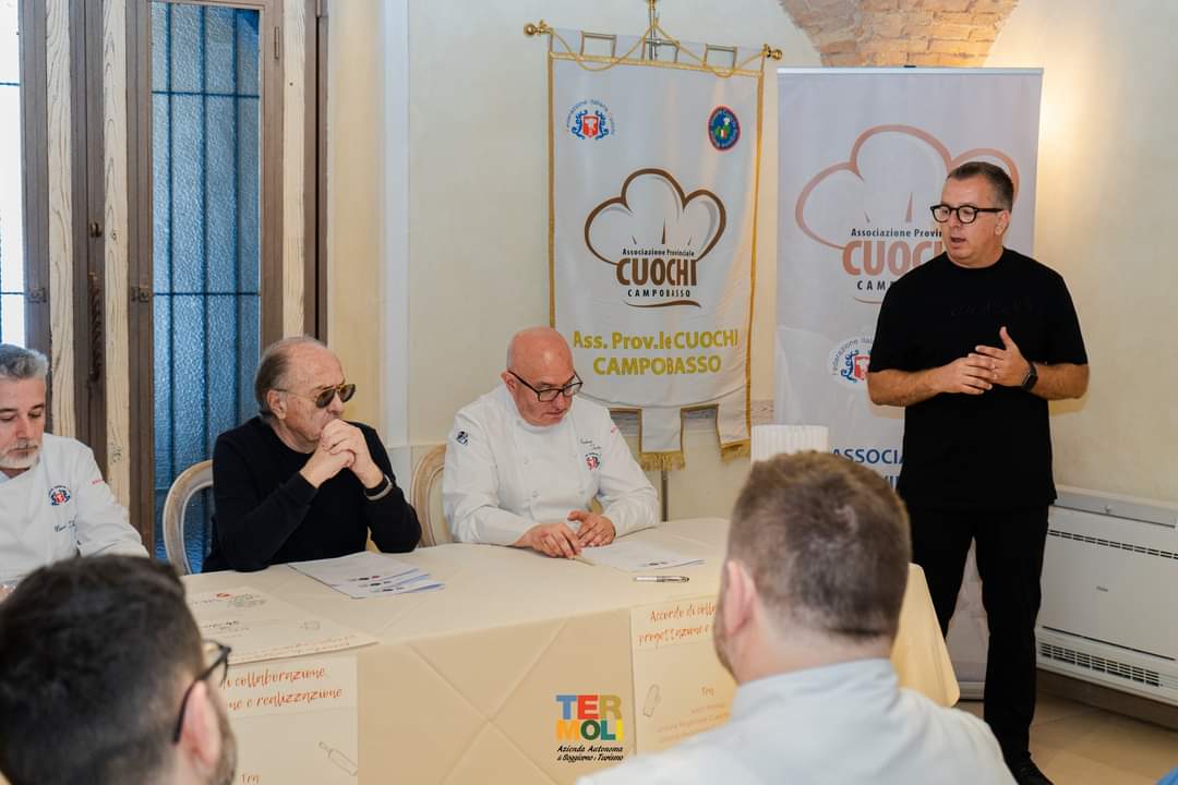 Accordo tra Cuochi di Puglia e Molise, in vista di un programma condiviso con l’Azienda Autonoma di Soggiorno e Turismo del Molise