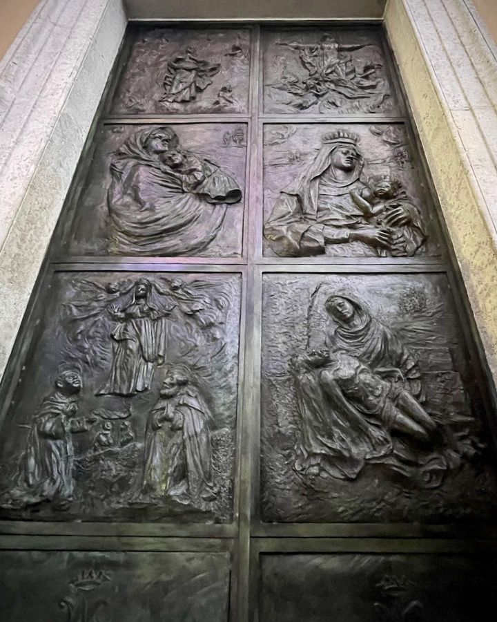 Indiprete, inaugurato il portone d'ingresso alla chiesa di S. Maria della Libera