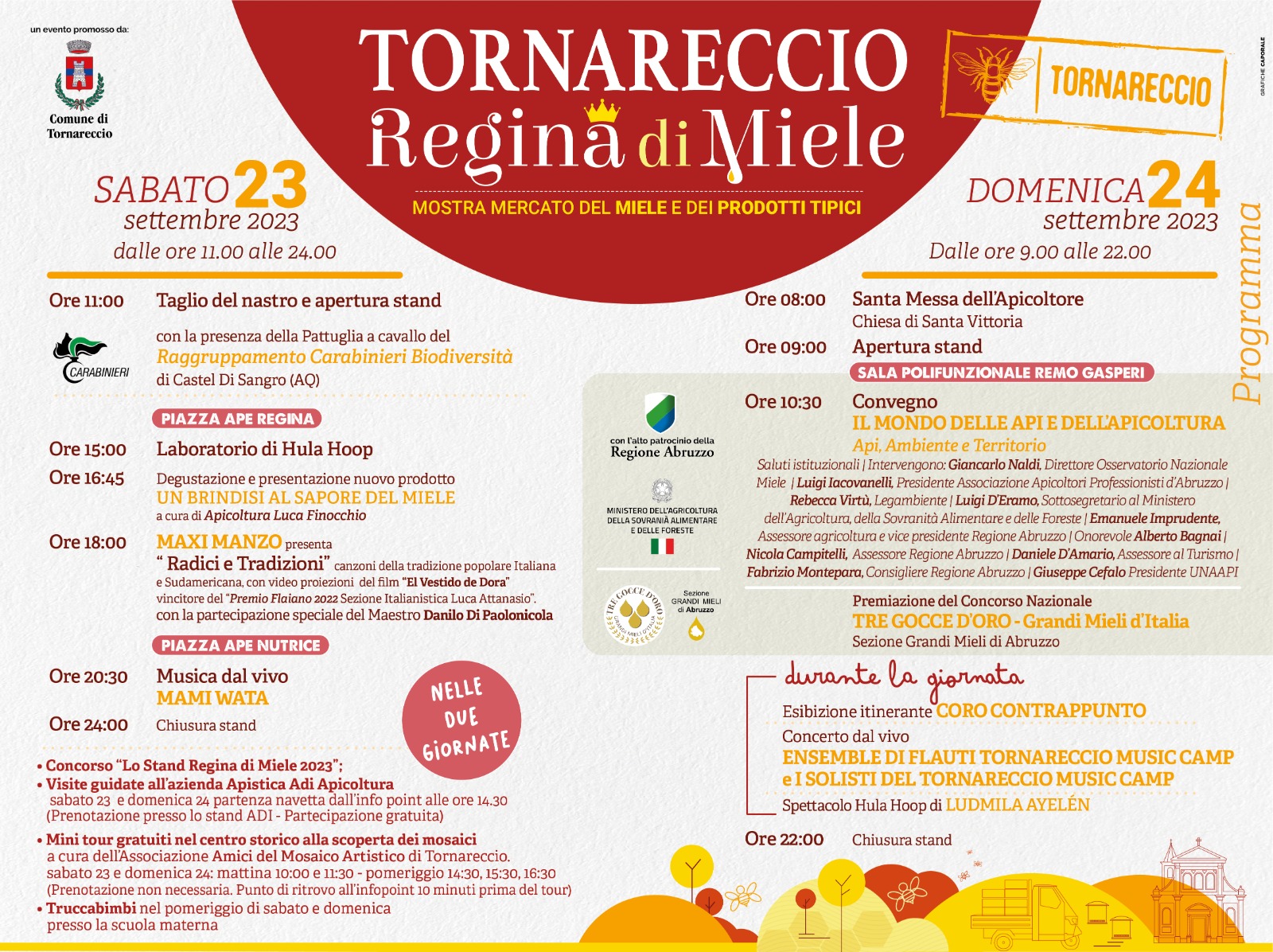 A Tornareccio sabato e domenica l’evento dedicato al miele e alle eccellenze della terra d’Abruzzo