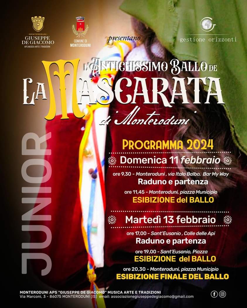 Torna in scena la Mascarata a Monteroduni