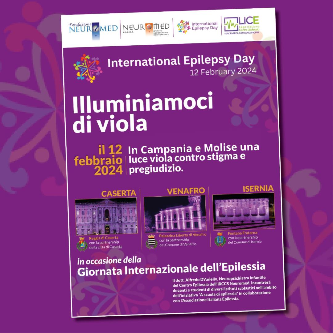Giornata Internazionale Epilessia, Neuromed in campo per garantire la corretta informazione 