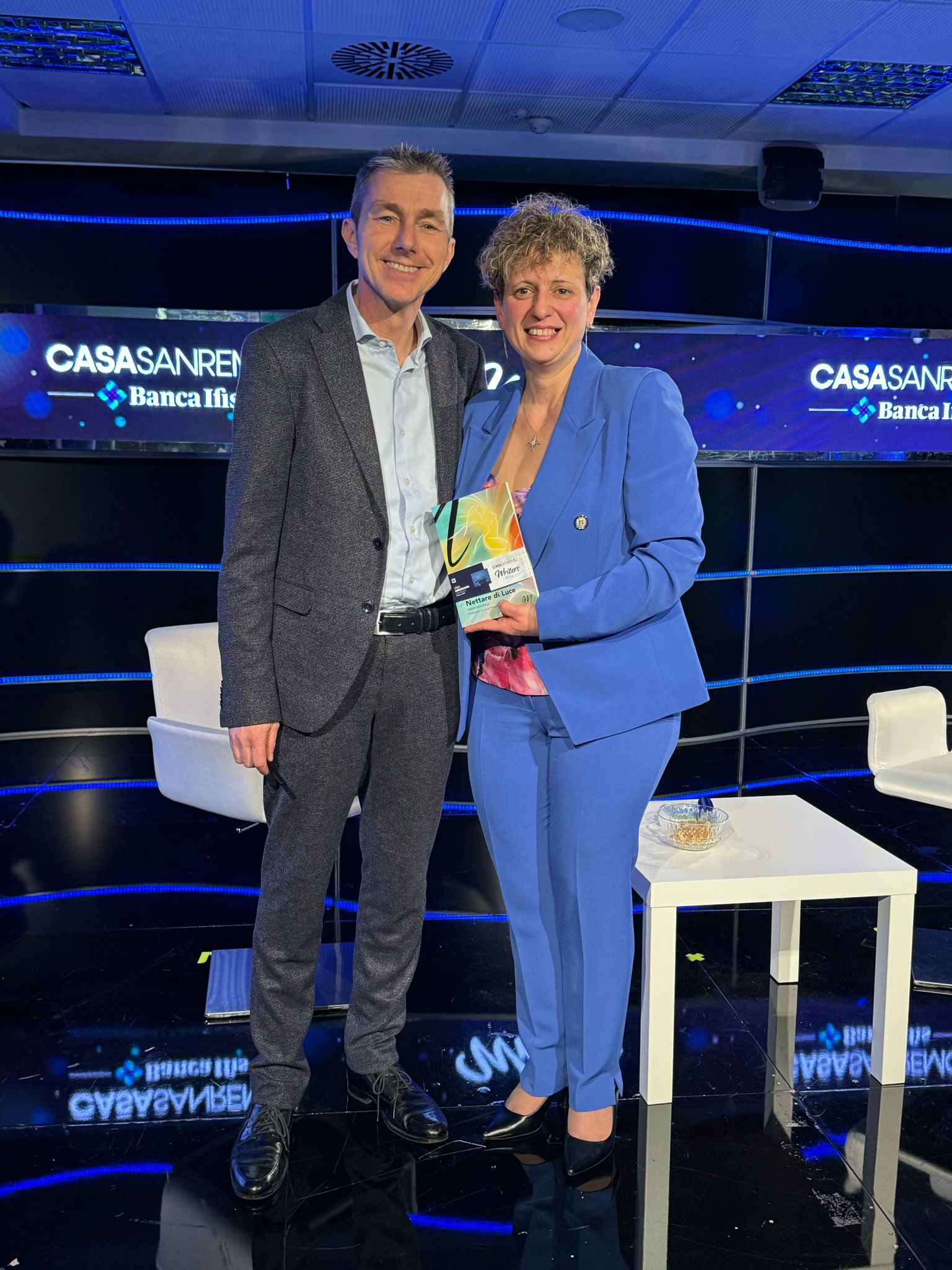 Casa Sanremo Writers 2024, Cesira Donatelli un’impronta abruzzese con Nettare di Luce
