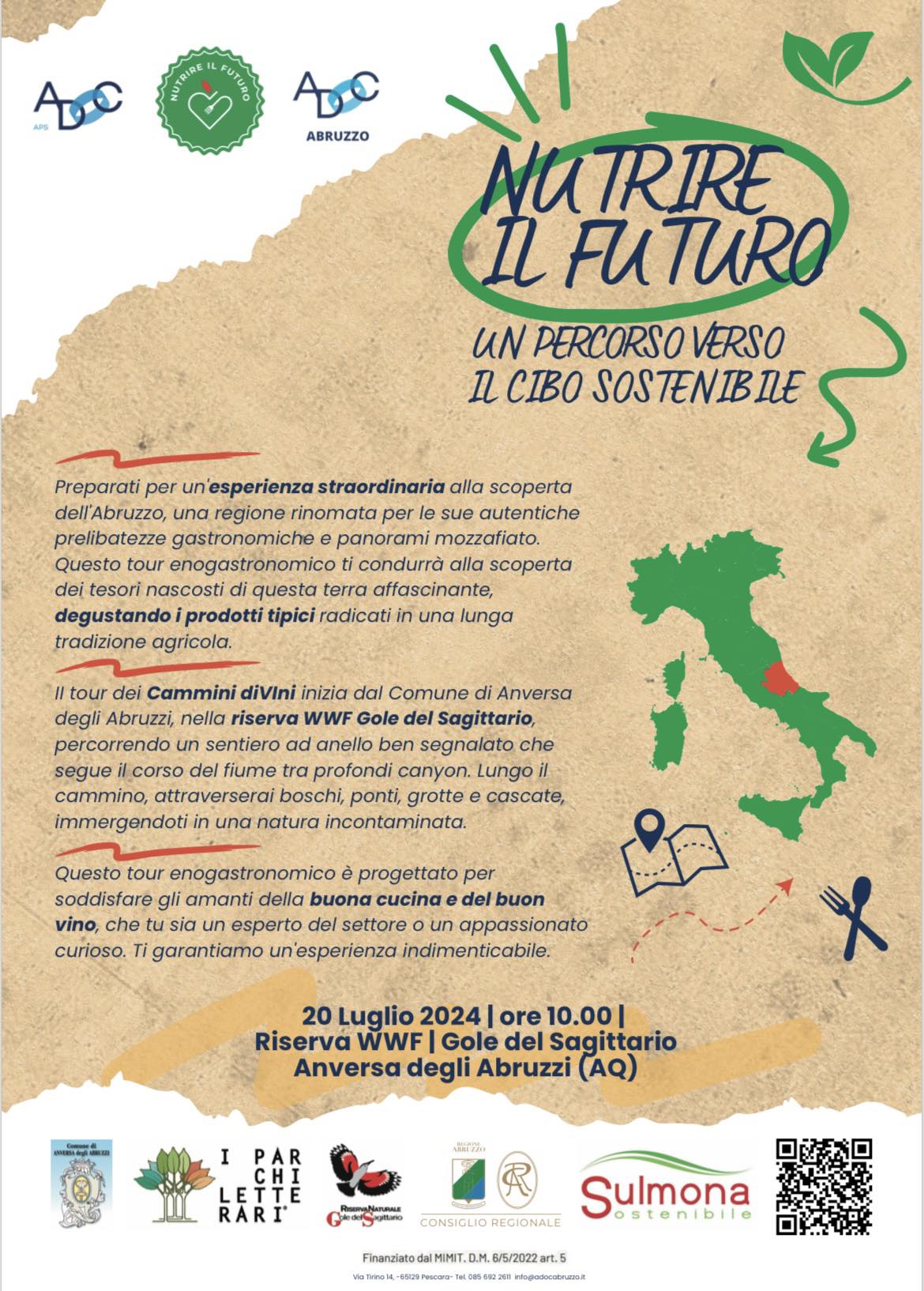 “Nutrire il futuro”, gli itinerari esperienziali da luglio a settembre: alla scoperta del territorio e delle sue eccellenze
