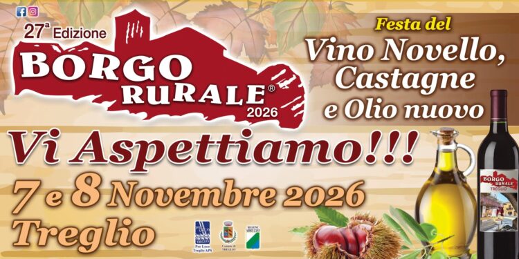 Treglio si prepara a Borgo Rurale: il 7 e 8 novembre