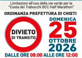 Costa dei Trabocchi Half Marathon, 2.700 atleti in gara: Via Verde interdetta dalle 8 alle 12