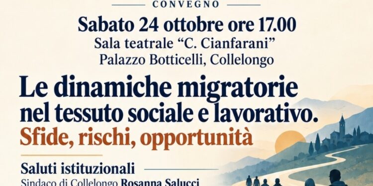 Migrazioni, lavoro e integrazione: a Collelongo un confronto sulle sfide e le opportunità per la Marsica